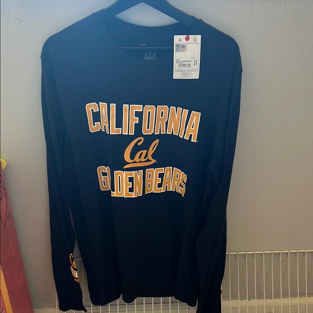 California Cal Berkeley Golden Bears Blue Long Sleeve Shirt